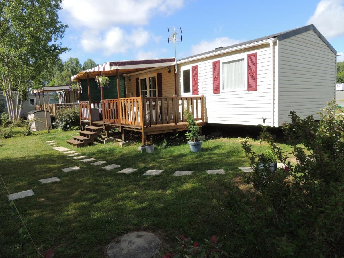 Mobil-Home 8 Personnes Vue Lac & Wi-Fi Inclus Onzain Luaran gambar